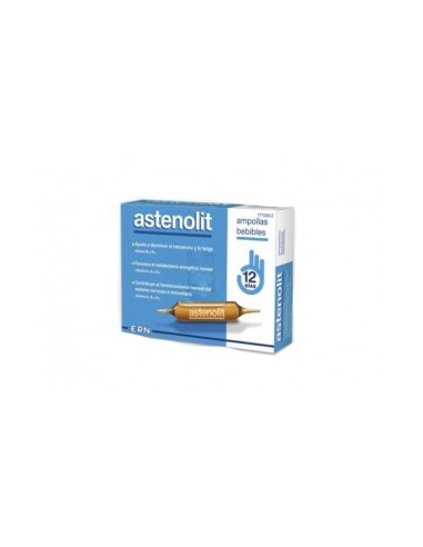 ASTENOLIT 12 ampollas