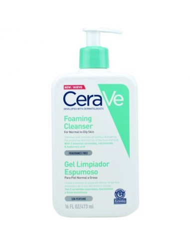 CERAVE Gel Limpiador Espumoso 473ml
