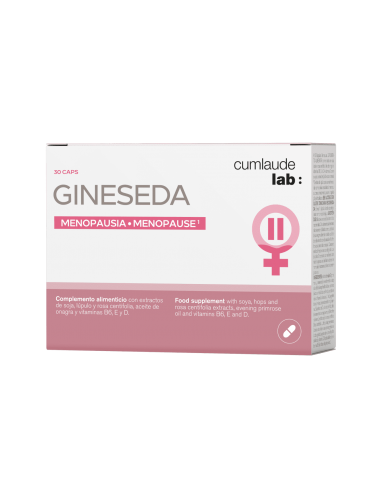 Gineseda Menopausia 30 cápsulas CUMLAUDE
