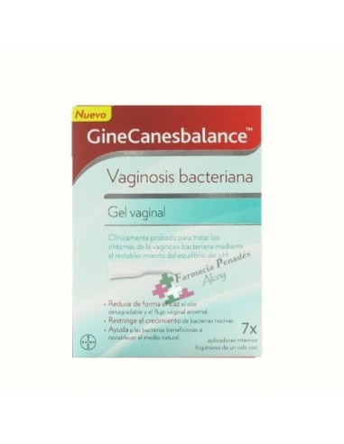Ginecanesbalance Gel vaginal 7 tubos 5ml