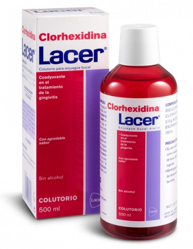 CLORHEXIDINA Lacer 0,12% - 500 ml