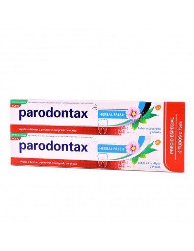 PARODONTAX Duplo Herbal Fresh 2x75 ml